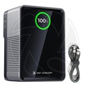 KF28.0024V1 99Wh V-mount battery 6700mAh, 100W PD two-way Type-C fast charging, with TFT screen, D-TAP, BP, Type-A, DC interface