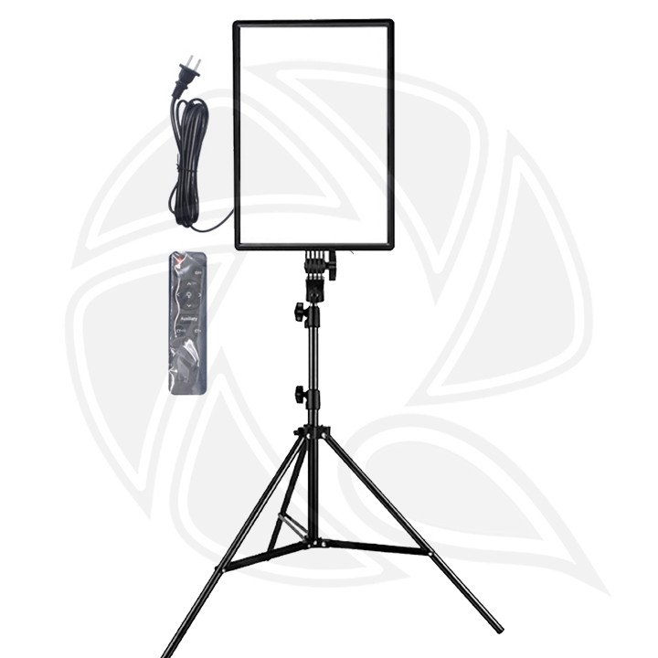 QPS- BD-P19 Bi Color Professional Shoot Live Video Led Fill Light (100w) with Remote control &amp; Light Stand
