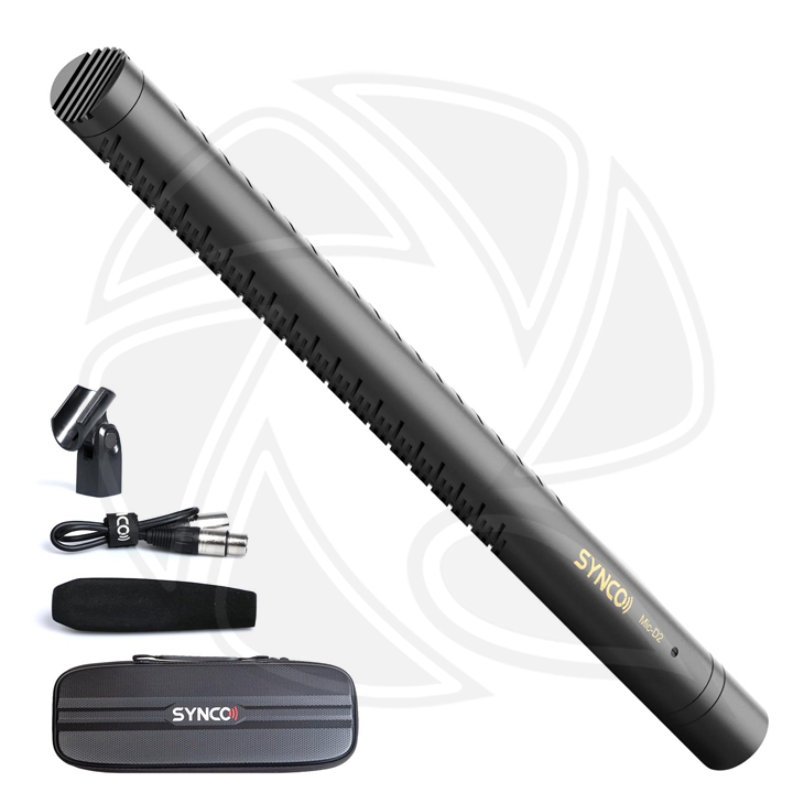 SYNCO Mic-D1 Hyper-cardioid Shotgun Mic for Voice Over with XLR Connector