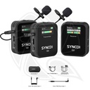 SYNCO G2A2 Quality Dual Wireless Microphone for Camera