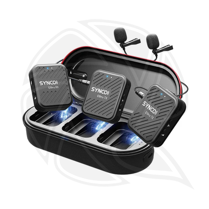 SYNCO G1A2 Pro Quality Dual Wireless Microphone Dual Transmitter