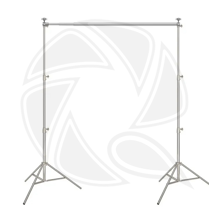 QIHE B026S Outdoor Stainless Steel Background Stand 2.6x3m