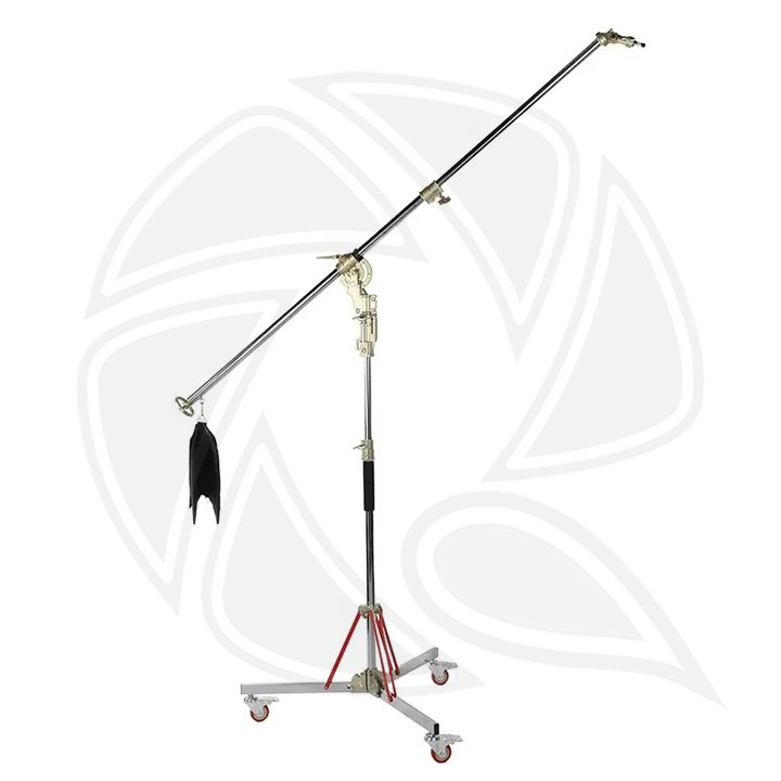 QIHE L5-1700 Pro 1.7m Boom arm 2.45 Stainless Steel C Stand