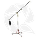 QIHE L5-1700 Pro 1.7m Boom arm 2.45 Stainless Steel C Stand