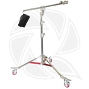 QIHE L6-2700 Stand 2.7m Arm 2.8m  Heavy Duty Stainless Steel C Stand