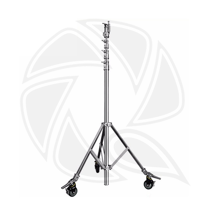 QIHE J5800 5.8m Professional Tripod photography led video studio light camera stainless steel wheeled