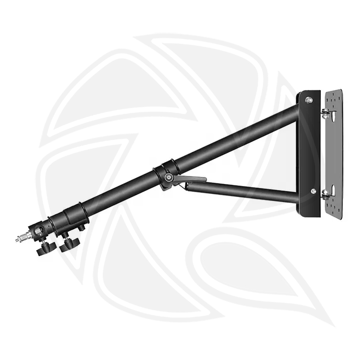 QIHE J1300 1.3m Wall Mounted Light Stand ,Overhead Lighting Stand,Ceiling Lighting Holder