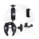 JMARY SR56 Super Clamp Camera Bike Motorcycle Mount,