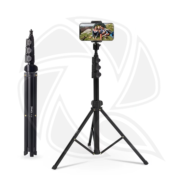 JMARY MT38  Heavy Duty Aluminum Extendable Tripod Stand Selfie Stick 168cm