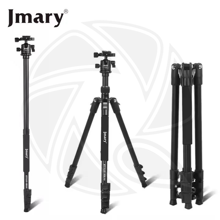 JMARY KT285-NB40 Professional Tripod 175cm with Ball Head &amp; Mobile Holder