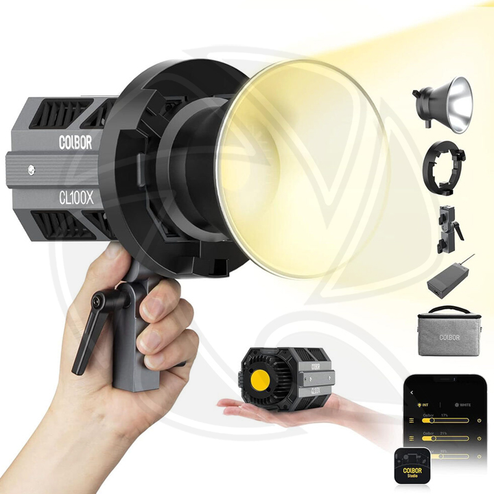 COLBOR  CL100X Bi-Color COB LED Video Monolight 110W
