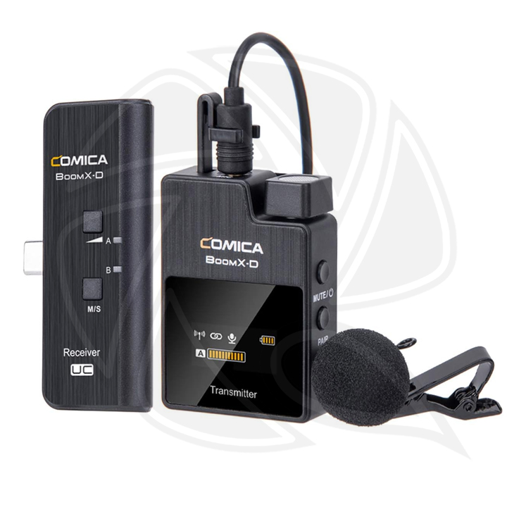 COMICA Boom X-D UC1 2.4G Digital Wireless Microphone for Type-C