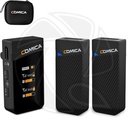 COMICA Vimo C2 2.4G Dual channel Wireless Microphone 2person for Camera &amp;smartphone
