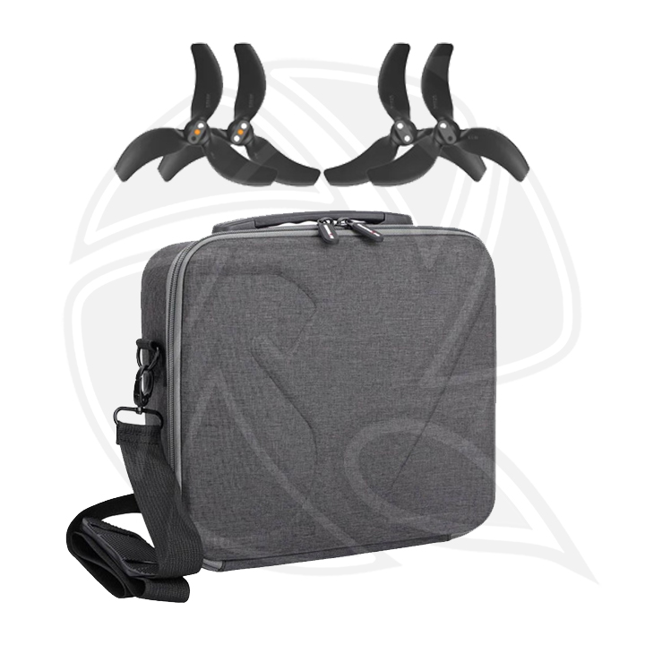 QPS-  DJI AVATA2 Accessories Black Kit with Combo Carrying Case
