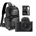 Sony ZV-E10 II Mirrorless Camera with 16-50mm Lens&amp; Memory Card&amp; BackBag