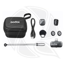 GODOX Cube-SL kit1 2.4G Wireless Lavalier Microphone Lightning