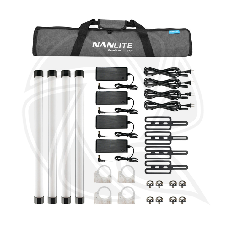 NANLITE Pavotube II 15XR RGBWW 30w Tube light 60cm 4Kit