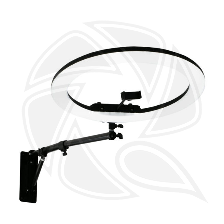 QPS-FM21R RING LIGHT52cm 72w with1.8m Wall Mounted Light Stand