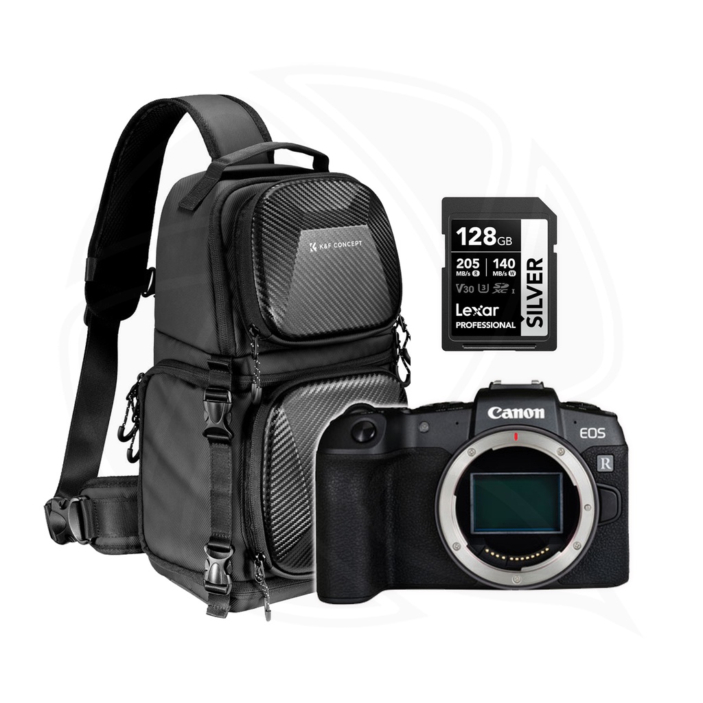 CANON EOS RP Full Frame Mirrorless Body Only with Memory Card &amp;Black Bag
