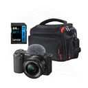 Sony ZV-E10 II Mirrorless Camera with 16-50mm Lens&amp; Memory Card&amp; Shoulder Bag