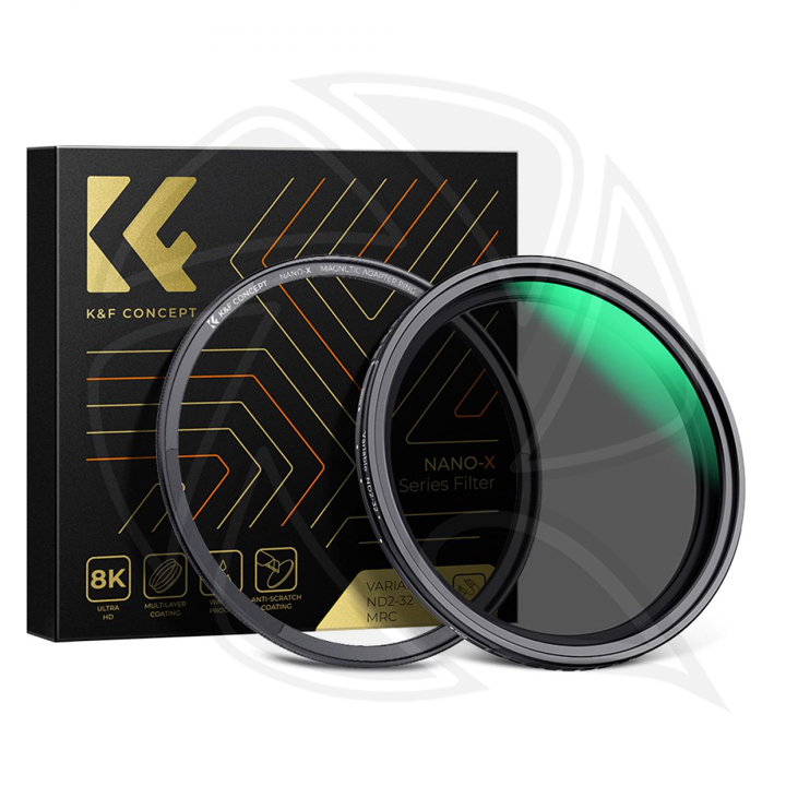 KF01.1853 77mm Variable MRC ND2-32 (1-5 Stop)  Nano-X Series Magnetic Lens Filters