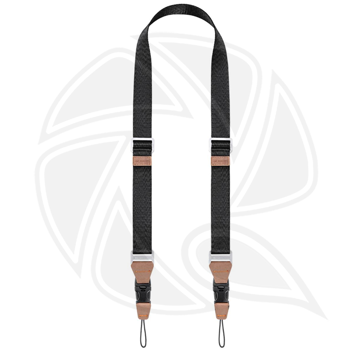 KF13.115V1 32mm Camera Neck Strap with Quick Release for Photographers, Adjustable Camera Shoulder Sling Strap Compatible for Nikon Canon Sony Olympus DSLR Camera - Strap URBAN WANDER 01 (Black )