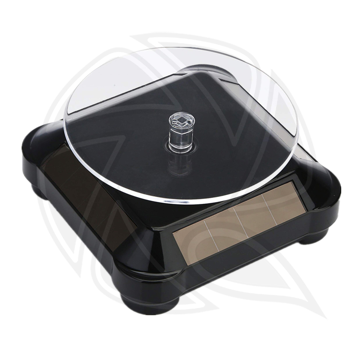 Solar Rotating Display Stand 9cm (Solar Show case-BD) GY-037