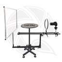 360 Photography Turntable/40cm Horizontal and Vertical Shooting Turntable with Slider