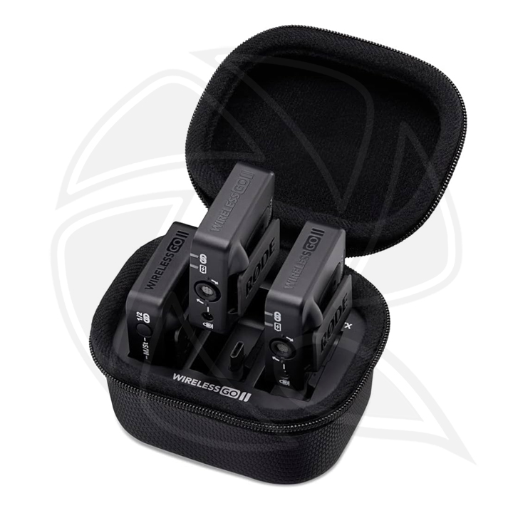 RODE Wireless GO II 2-Person Compact Digital Wireless Microphone with Charging Case (Neck mic. Wireless)