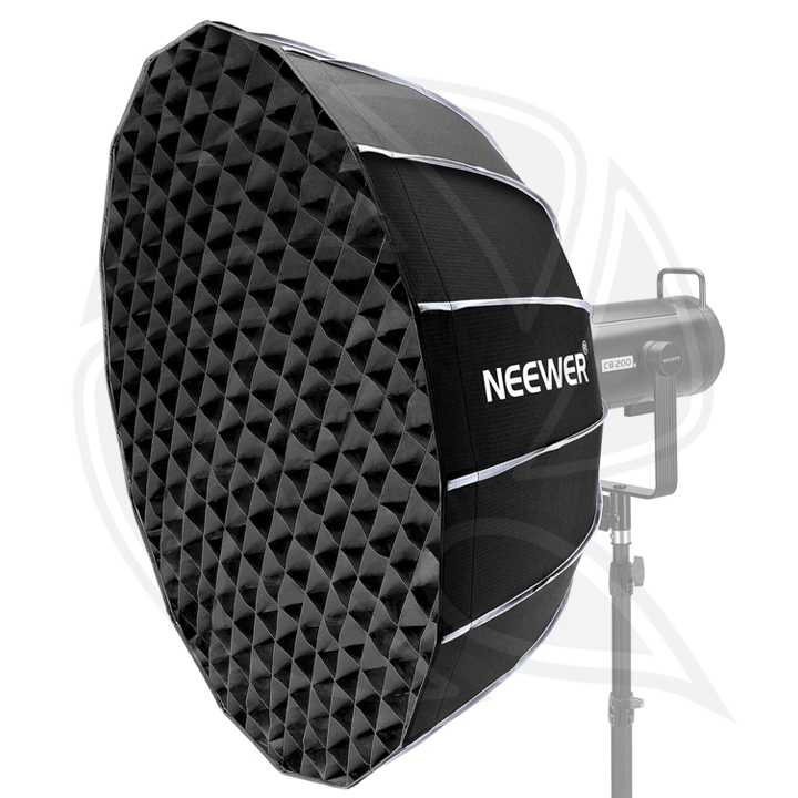 NEEWER NS85U 85cm 16 Ribs Umbrella Quick Release softbox with Honeycomb  Grid (10102480) (Bowens Mount Speed Ring)