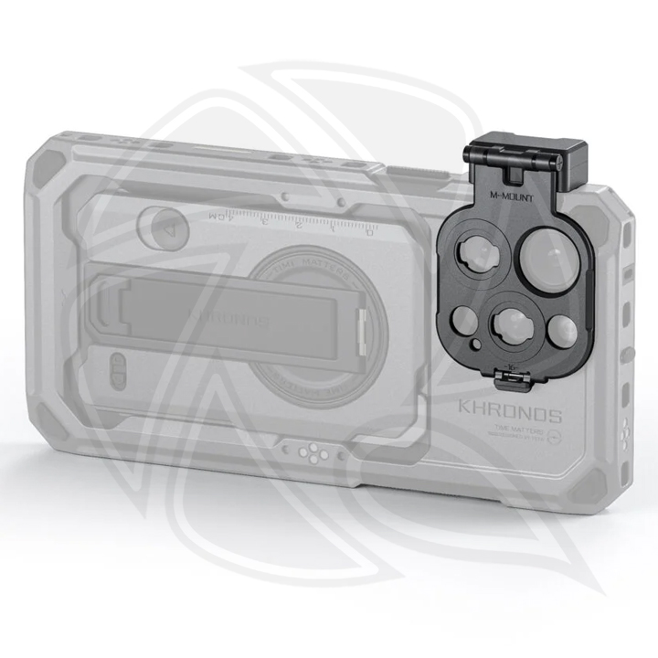 Tilta Khronos M-Series Mount Lens Adapter for iPhone 16pro/pro Max (Space Gray) TK-IP16-MLA-SG