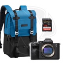 SONY Alpha a7IV Mirrorless Digital (Body Only) with Memory Card &amp; Multifunctional  Bag