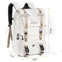 KF13.087AV12 Multifunctional DSLR Camera Travel Backpack 30x14x42cm