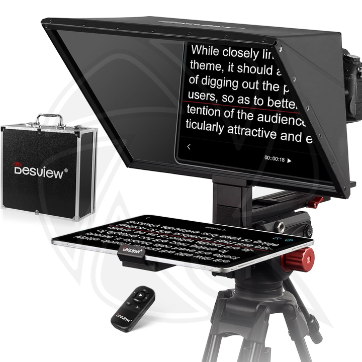 DESVIEW TP170 (43cm ) Portable Teleprompter for Camera