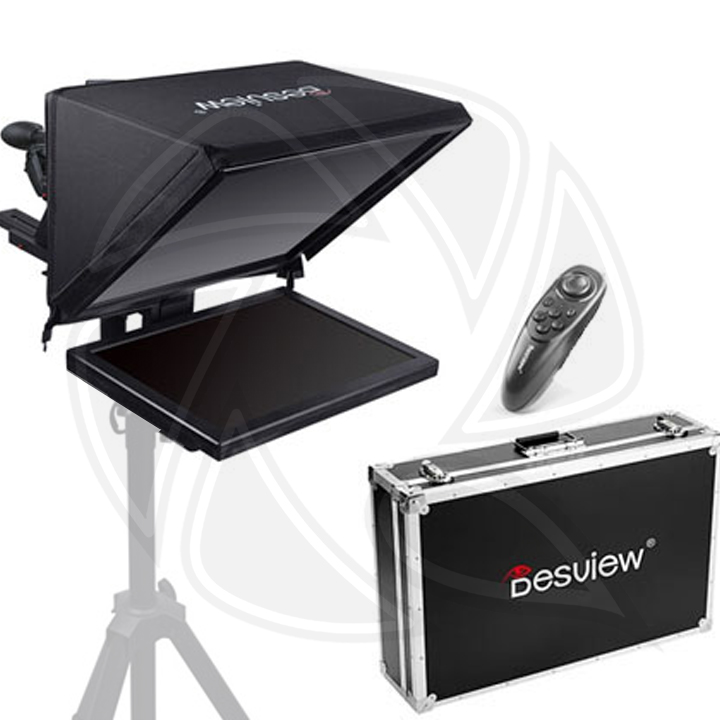 DESVIEW T17 (43cm ) Broadcast Teleprompter for Camera