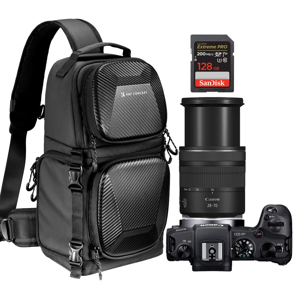 CANON EOS RP Full Frame Mirrorless Body Only with RF 28-70mm F2.8 IS STM LENS &amp; Accessories