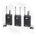 Boya-BY-WM8 PRO-K2 UHF Dual-Channel Wireless Microphone System(Neck mic. Wireless)