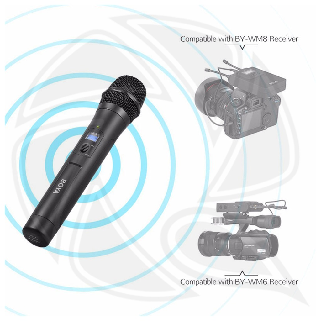 BOYA-BY-WHM8 PRO  Cardioid Wireless Transmitter/Handheld Microphone (556 to 595 MHz)