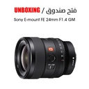 SONY FE 24mm f/1.4 GM Lens