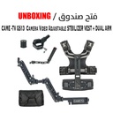 CAME -TV GS13 1.5-6kg Load pro Camera Video Adjustable STBILIZER VEST + DUAL ARM