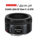 CANON LENS EF 50mm F.1.8 STM