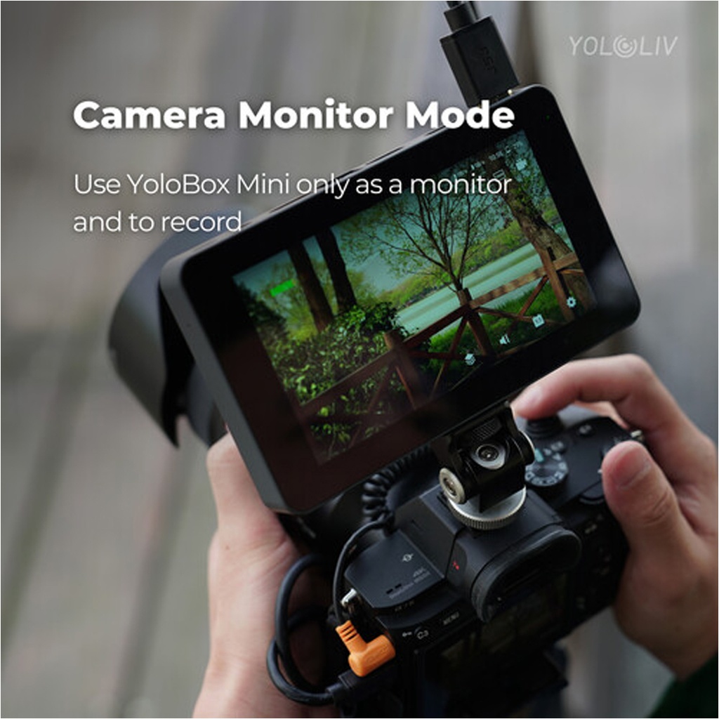 YoloLiv YoloBox Mini Ultra-Portable All-in-One Smart Live Streaming Encoder &amp; Monitor