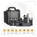 HOLLYLAND MARS T1000 Full-Duplex Intercom System with Four Beltpack Transceivers (up to 300m)