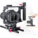 YELANGU C8  DSLR Camera Cage  for Canon 5D Mark IV III II 6D 7D for Nikon DSLR Camera with Quick Release Plate