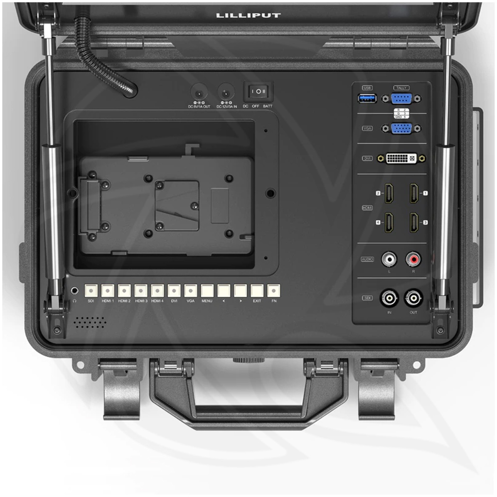 Lilliput  BM120-4KS 32cm 4K Broadcast Director Monitor with SDI, HDR &amp; 3D LUTS in Hard Case