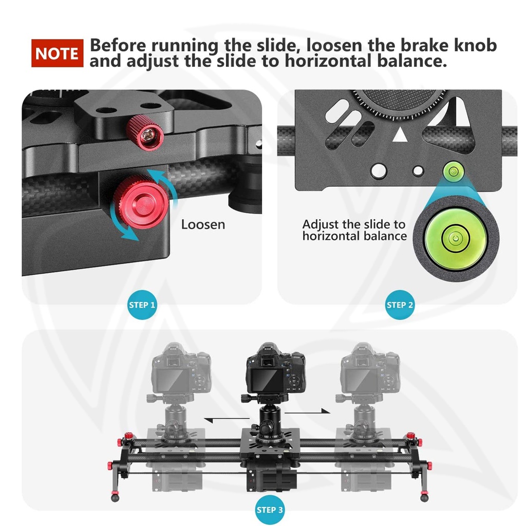 CAME-TV S05-120 Motorized Parallax Slider with Bluetooth (120cm)