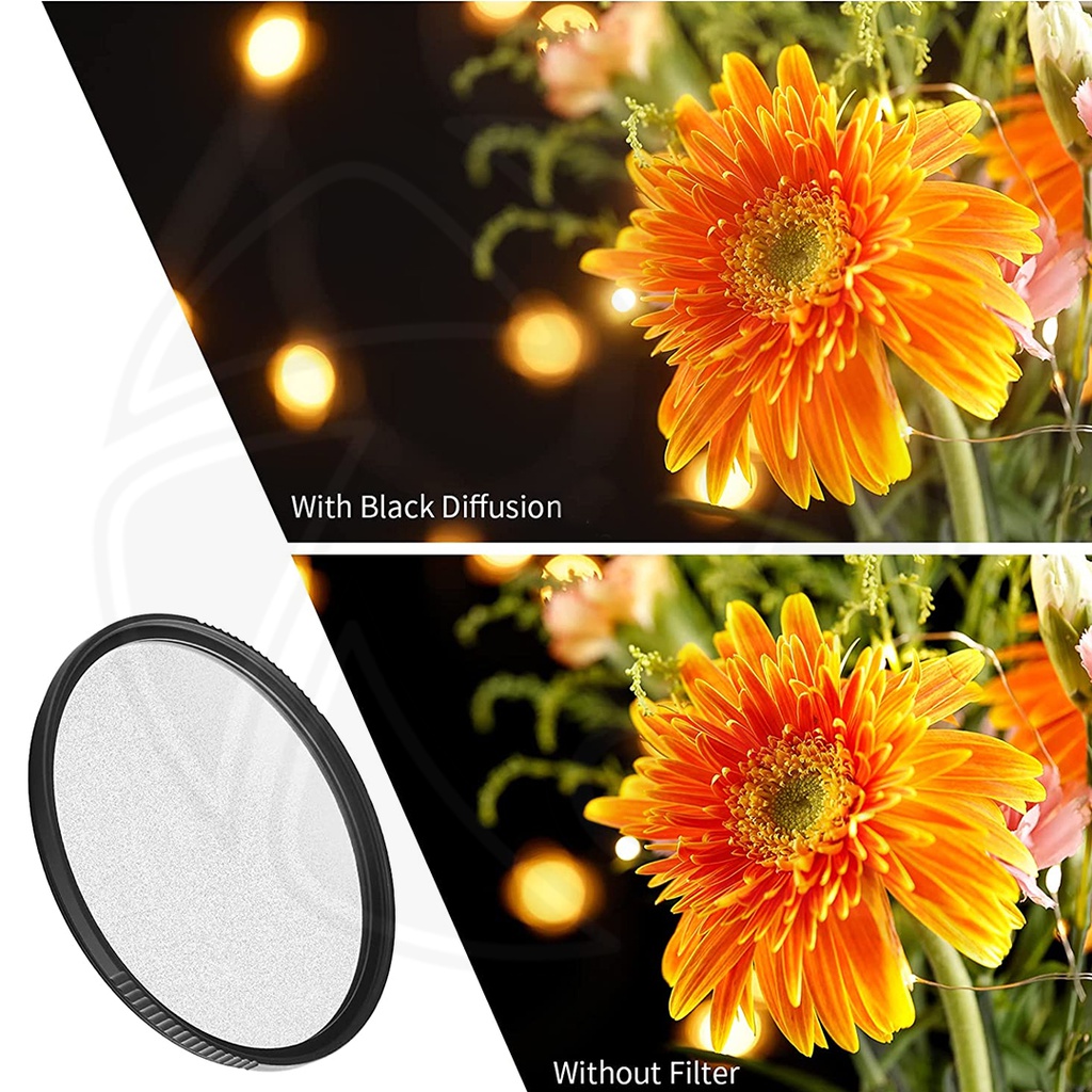 K&amp;F Nano -X Black Diffusion Filter 1/4  ultra clear waterproof scratch resistant and anti reflection 77mm