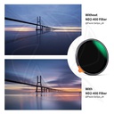 K&amp;F Nano X ND2-ND400, Slim ,HD, waterproof anti-scratch anti reflection green coated 62mm