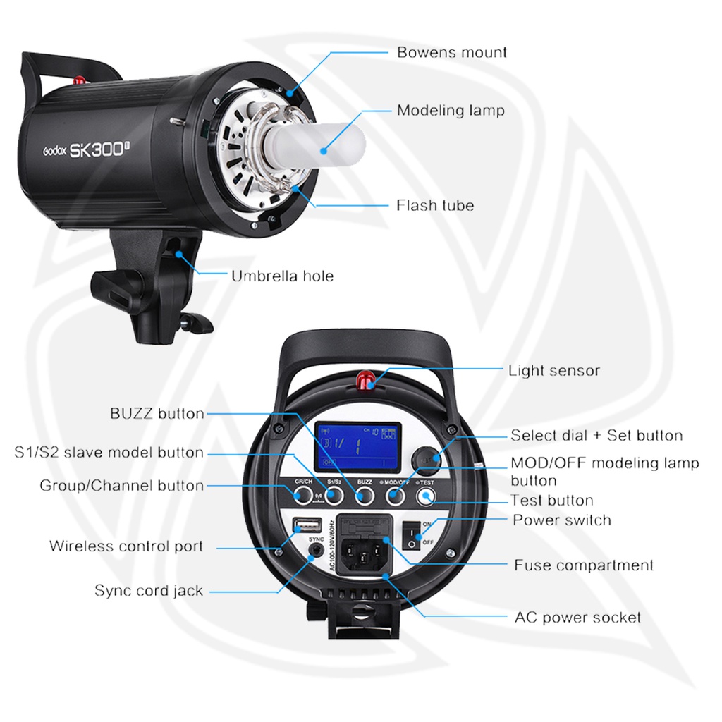 Godox SK300II Studio Light