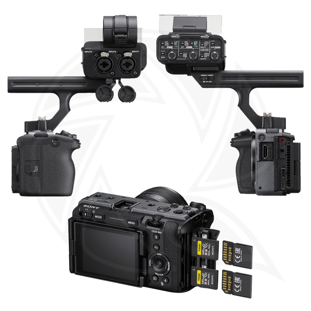 SONY  FX30 Digital Cinema Camera with XLR Handle Unit